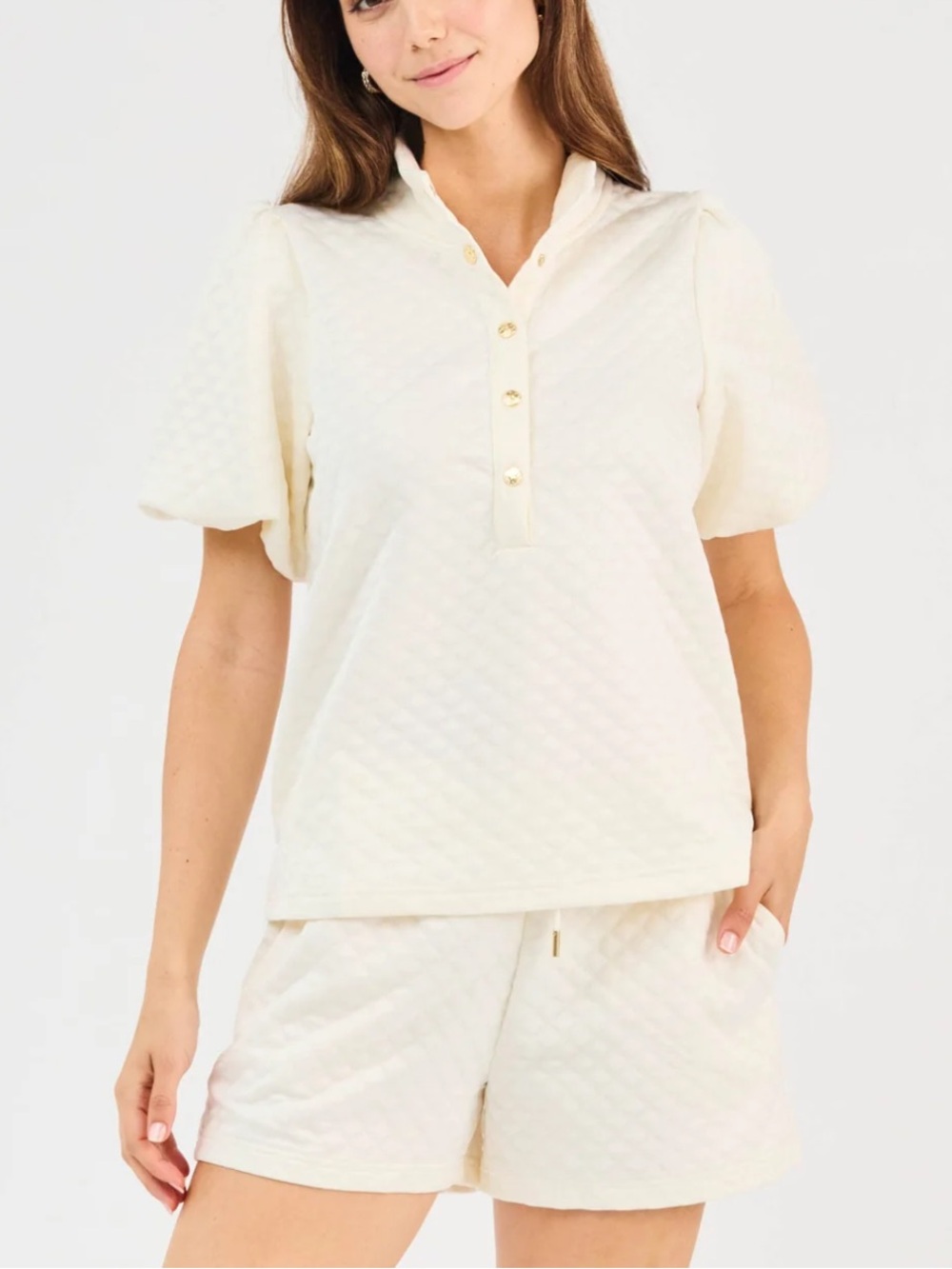 Mary Square Madelyn Set | Ivory - Picture 1 of 7